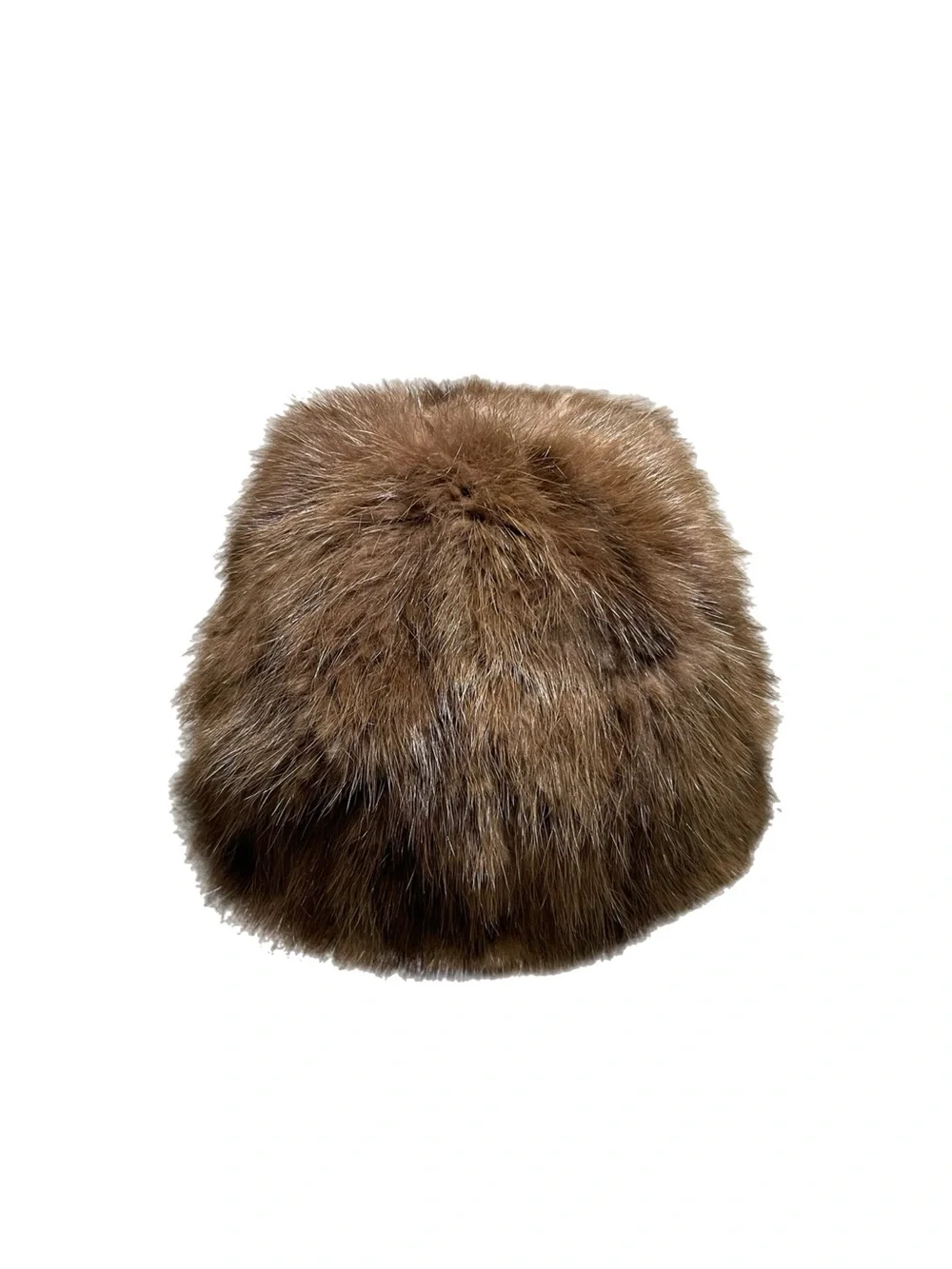 Vintage 70s Coyote Fur Crossack Hat